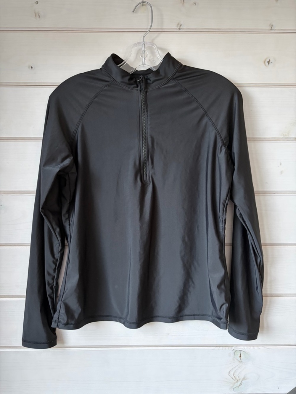 Joe Fresh Black Zip-Front Athletic Jacket